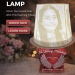 Personalized 3D Memorial Lamp